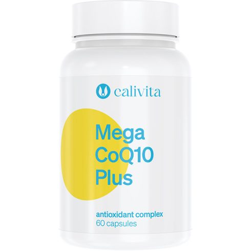 CaliVita Mega CoQ10 Plus Kapsel Megadose Coenzym Q10 mit Antioxidantien 60 Stück