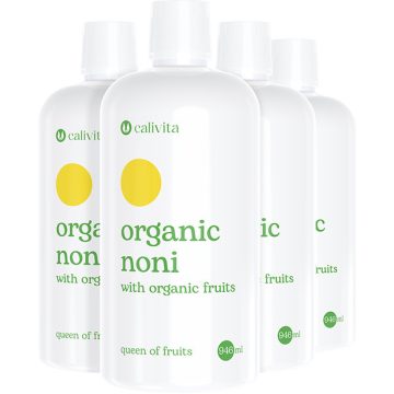   CaliVita Organic Noni Business Pack (4er Pack) Biononide Slipper 1er Pack