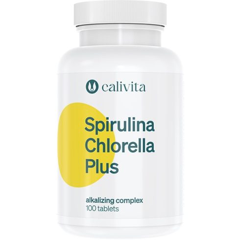 CaliVita Spirulina Chlorella PLUS Tabletten Komplexes alkalisierendes Präparat 100St