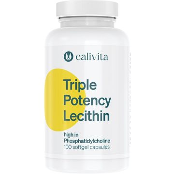   CaliVita Triple-Potency Lecithin Weichgelatinekapseln Sojalecithin 100 Stück