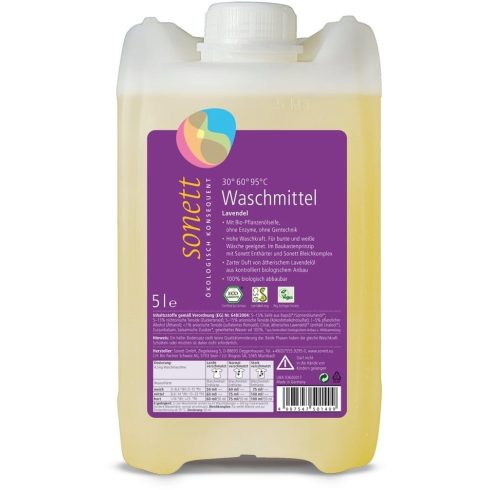 Sonett Waschmittel Flüssig-Lavendel 5l
