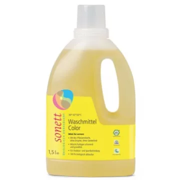 Sonett Flüssigwaschmittel zum Waschen von Farben 1,5 l