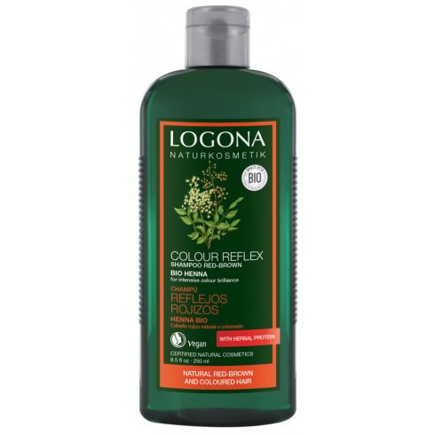 Logona Farbschutzshampoo für rotes und braunes Haar 250 ml