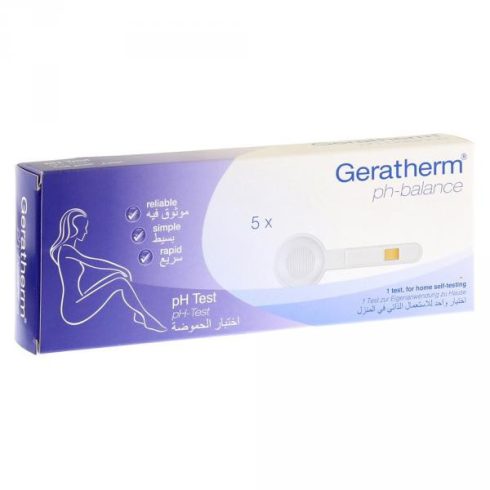 Geratherm Vaginal pH Test 1 Box