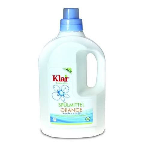 KLAR ECO-empfindliche Spülmittel mit Orangenöl 1,5 l