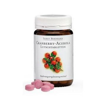 Sanct Bernhard Cranberry-Acerola Kautabletten 90 Stück