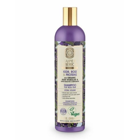 Natura Siberica Feuchtigkeitsspendendes Shampoo für schwaches Haar 400ml