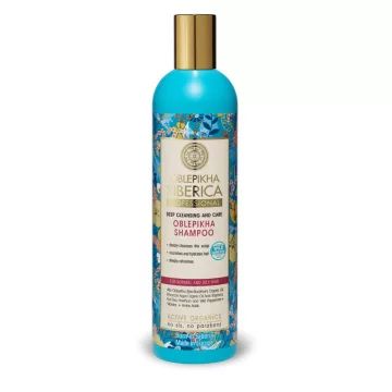   Natura Siberica Deep Cleansing Erfrischendes Shampoo für fettiges Haar 400ml