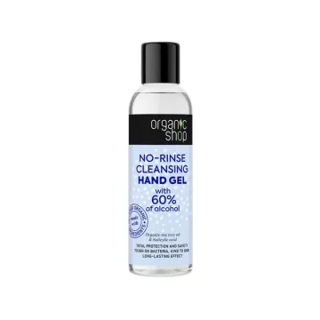   Bio-Shop Spülfreies Handreinigungsgel mit Bio-Teebaumöl und Salicylsäure 200ml