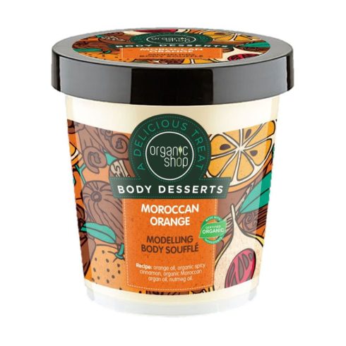 Bio-Shop Bio-Toning Souffle marokkanische Orange 450 ml
