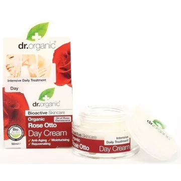 Dr.organische Bio-Rosentagescreme 50 ml
