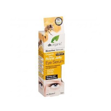  Dr.Organic Eye Care Serum mit Bio-Gelée Royale mit Vitamin F 15 ml