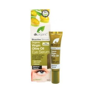 Dr.Organic Eye Care Serum mit Bio-Olivenöl 15 ml