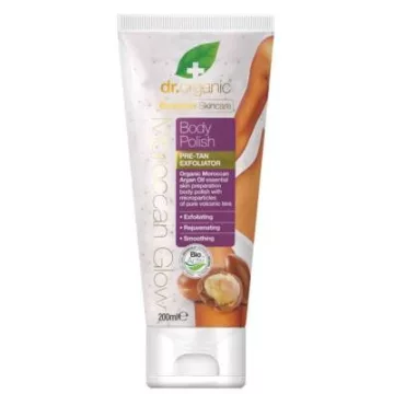 dr.Organic Moroccan Glow Vorbräunungs-Peeling 200ml