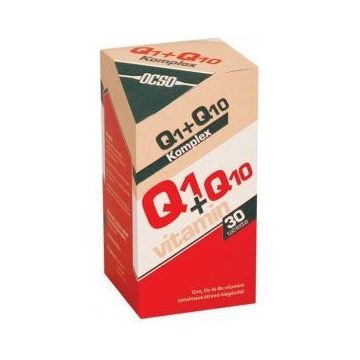 OCSO Q10 + Q1 + Vitamin B1 Komplexe Tabletten 30 Stück