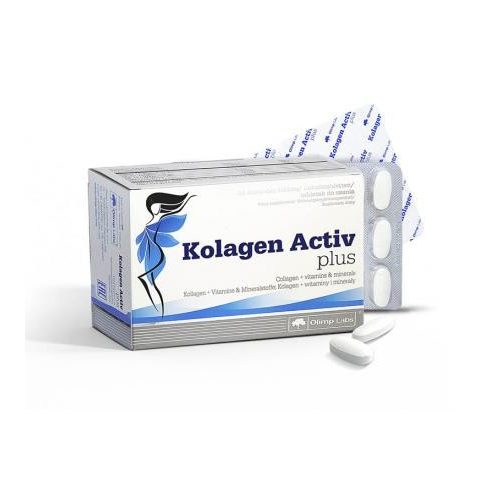 Olimp Labs® Collagen Active Chewable Tablets - 7200 mg mit schnell einziehendem Kollagen in Tagesdosis / 8 Tabletten.