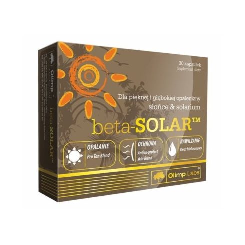 Olimp Labs® Beta-SOLAR® Weltpatentiertes Hautvitamin - Mit Melanom-Katechinen, 55% EGCG! 14 Zutaten.