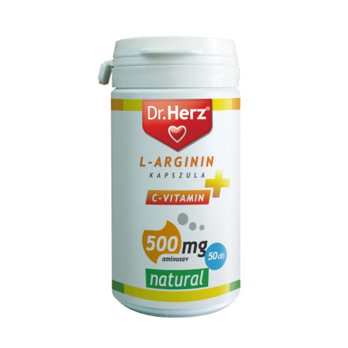 Dr. Herz L-Arginin + Vitamin C 500 mg Kapseln 50 Stück