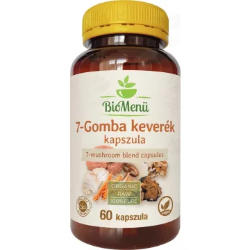 BioMenü BIO 7-PILZ-Mischkapseln 60 Stk. Neues Produkt