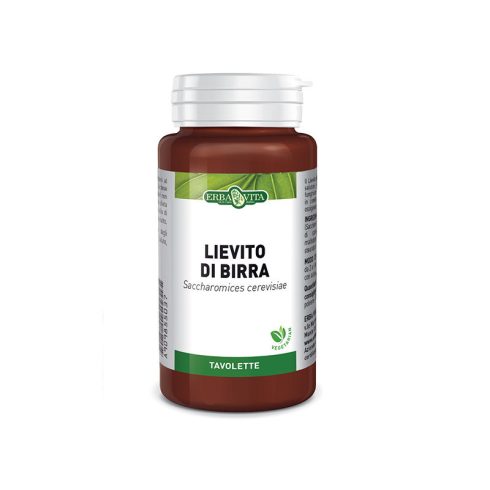 ErbaVita® Micronized Brewer's Yeast Tablet - Leber, Nervensystem, Verdauungssystem und Bindegewebsgesundheit.