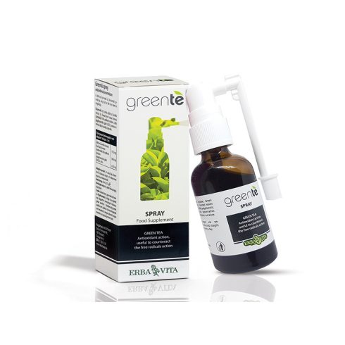 ErbaVita® Greente 'Antioxidansspray - Appetitzügler, Fatburner. Es sollte nur vor den Mahlzeiten unter die Zunge geblasen werden.