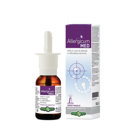 ErbaVita® Allergicum MED Nasenspray - Medizinprodukt zur Behandlung von Allergien und Heuschnupfen.