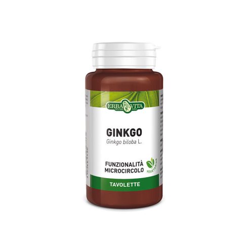 ErbaVita® Micronized Ginkgo Biloba / Farnbaum-Tabletten - Jede Tablette enthält 119 mg Wirkstoff!