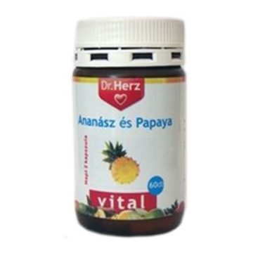 DR.HERZ PINEAPPLE-PAPAYA CAPSULES