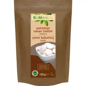 BioMenu BIO COCOA BUTTER groß peruanisch 125 g
