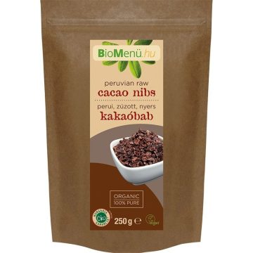 BioMenu BIO COCOA BEANS zerkleinert roh peruanisch 250 g