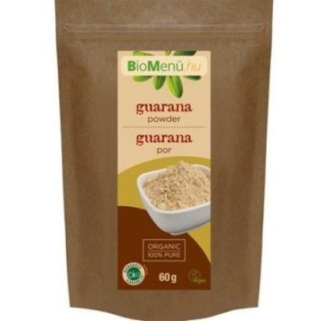 BioMenu BIO GUARANA Pulver 60 g