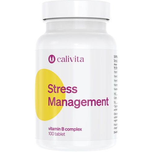 CaliVita Stress Management Tablette Stressreduzierender Vitamin B-Komplex 100 Stück