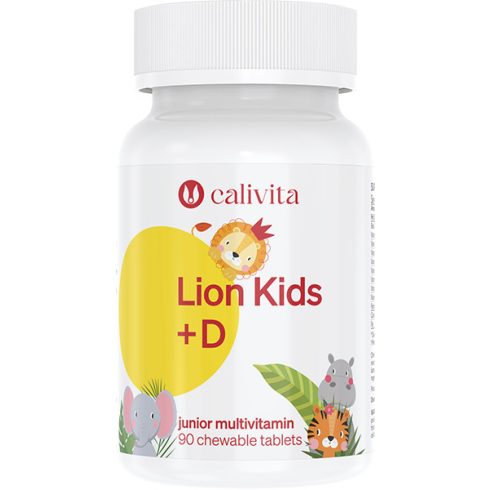 CaliVita Lion Kids D Kautabletten Multivitamin für Kinder 90 Stück