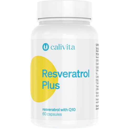 CaliVita Resveratrol PLUS Kapsel mit Resveratrol Coenzym Q10 60St