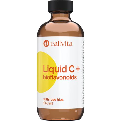 CaliVita Liquid C + Bioflavonoide und Hagebutten Liquid Vitamin C 240ml