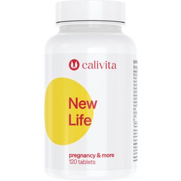   CaliVita New Life Tabletten Multivitamin für schwangere und stillende Mütter 120 Stück