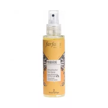 Farfalla Mandarine, Zitrusfrisches Deodorant Spray 100