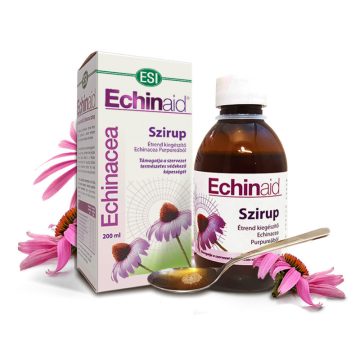   ESI® Echinaid® Immunverstärker Echinacea Sirup - mit zusätzlichem Kastanienhonig und Balsamico-Kräutern.