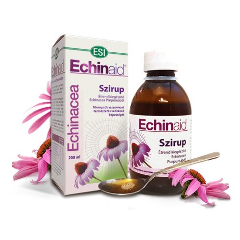 ESI® Echinaid® Immunverstärker Echinacea Sirup - mit zusätzlichem Kastanienhonig und Balsamico-Kräutern.