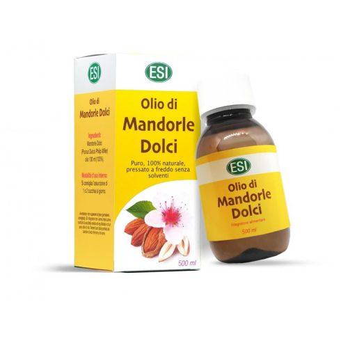 ESI®100% kaltgepresstes Mandelöl 500 ml - Hilft bei der Verdauung und reinigt den Darm beim internen Verzehr.