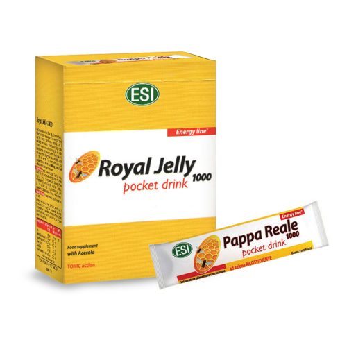 ESI® Royal Jelly 1000 - Trinkbeutel für Gelée Royale. Mit gefriergetrocknetem Gelée Royale, das 1000 mg FRISCHEM Gelée Royale entspricht!