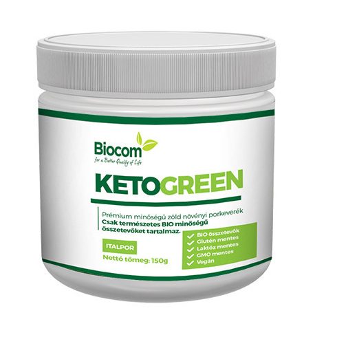 Biocom KetoGreen Gemüsepulverglas 120 gr