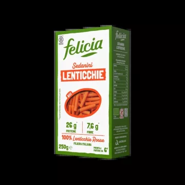 Felicia Bio Red Lentil Limousine Glutenfreie Pasta 250 g